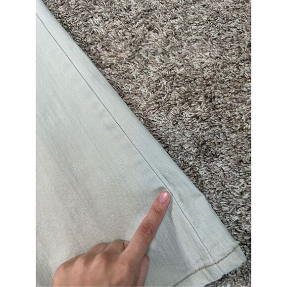 vintage y2k levi’s 518 super low rise bootcut stretch flared leg khaki jeans 17 - Picture 8 of 12